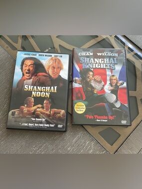 Shanghai Noon & Shanghai Knights DVD Set -